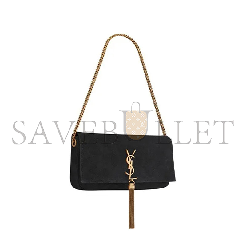 YSL KATE 99 TASSEL IN SUEDE 6042760UD7W1000 (26*13.5*4.5cm)